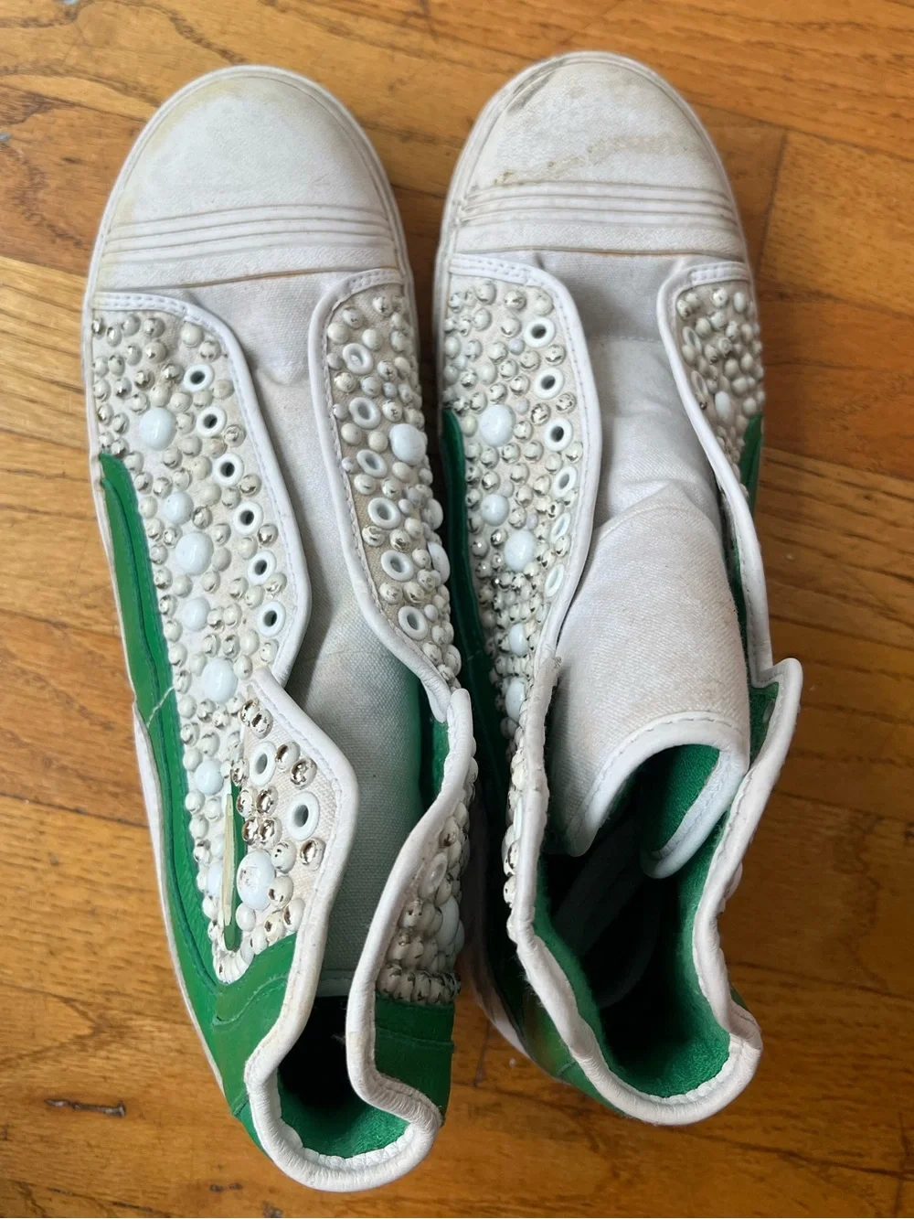 Custom-studded PF Flyers sneakers